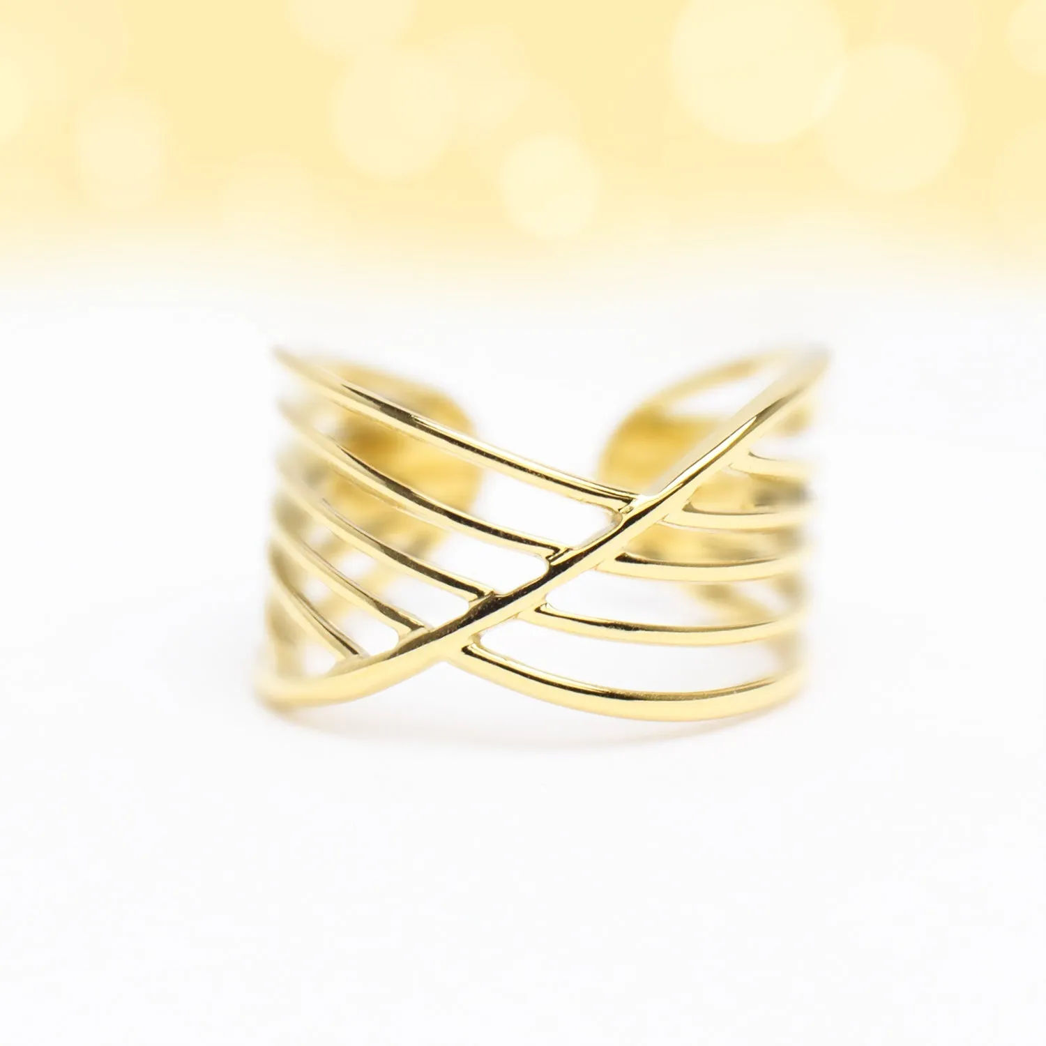 Multiple Lines Ring