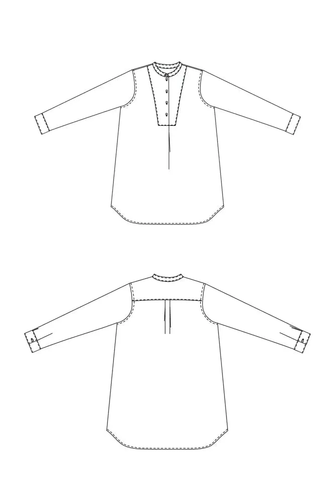 Niven XS-XXL - Merchant & Mills Clothing Pattern - Dress