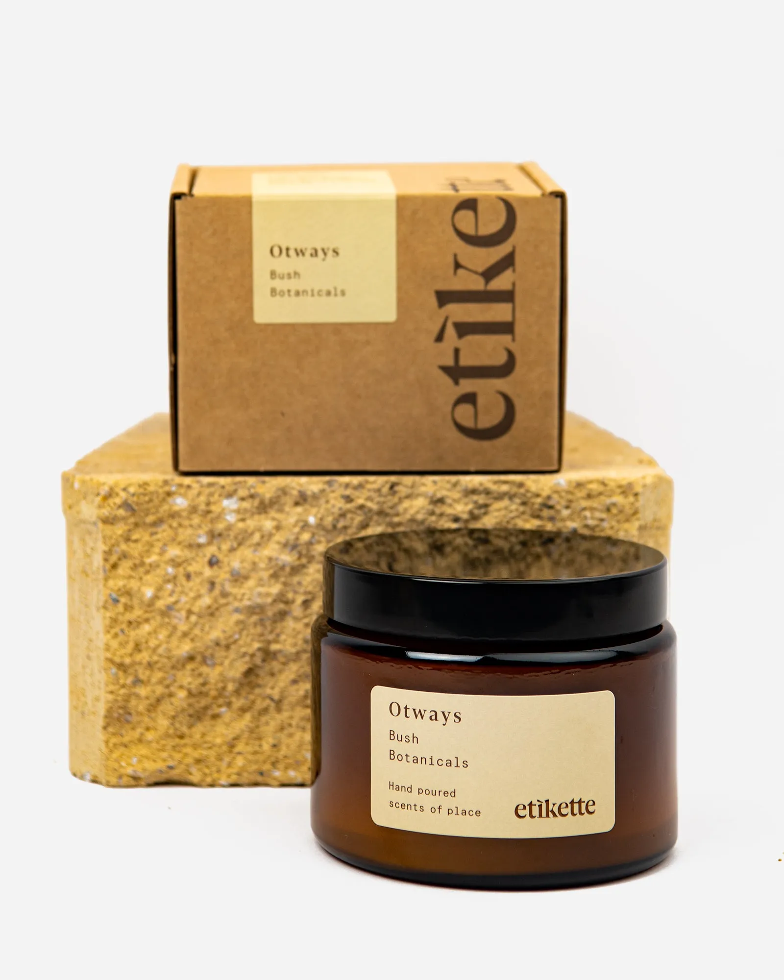 Otways // Bush Botanicals Etikette Candle