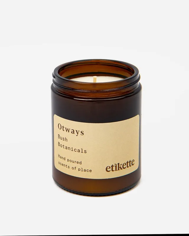 Otways // Bush Botanicals Etikette Candle