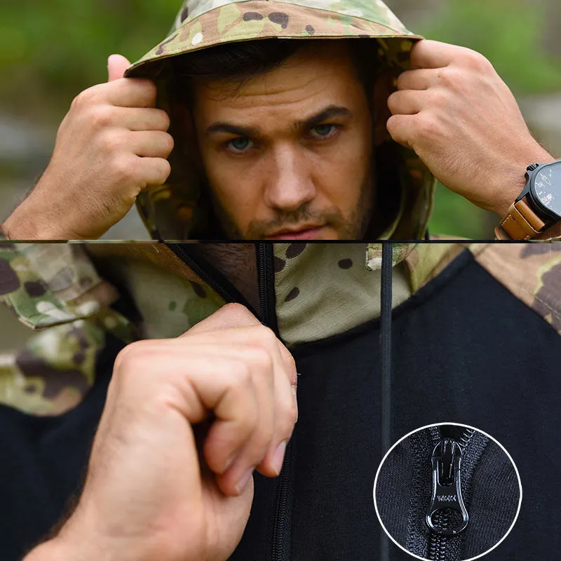 Outdoor Hunting Hooded Men's T-shirts(HY805)