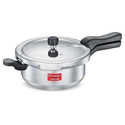 Prestige Svachh Induction Base Aluminium Pressure Cooker 3.5 Litre