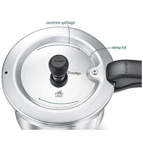 Prestige Svachh Induction Base Aluminium Pressure Cooker 3.5 Litre