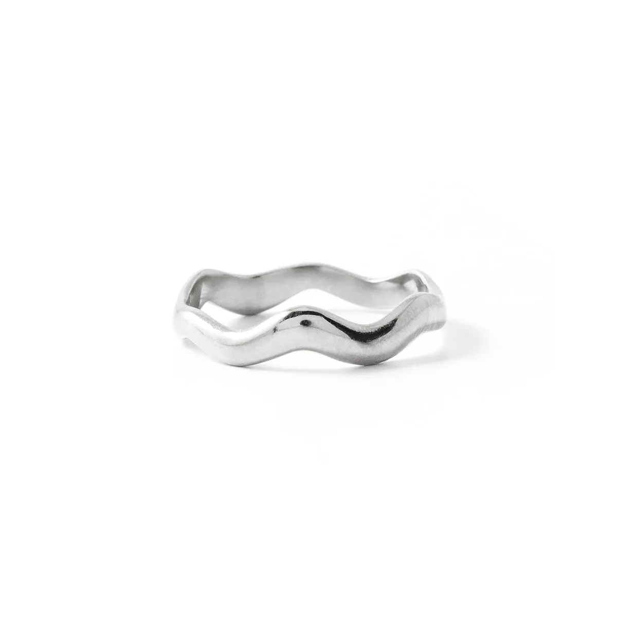 Silver Sillon Ring