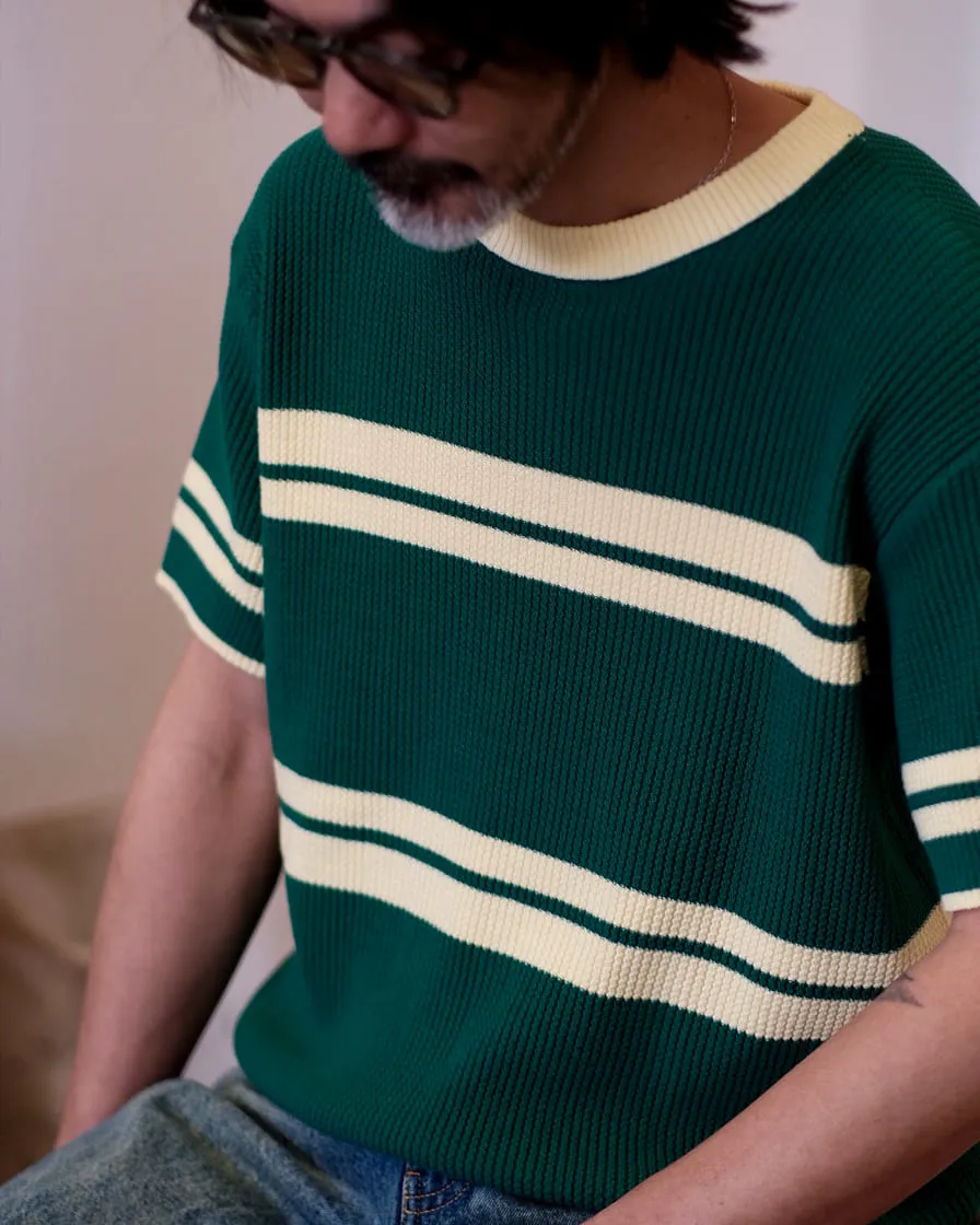 Two Tone Knitted Tee