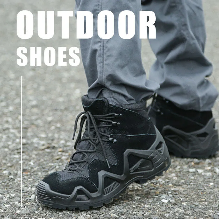 Waterproof and Breathable Non-slip Hiking Shoes Mountaineering Men's Shoes